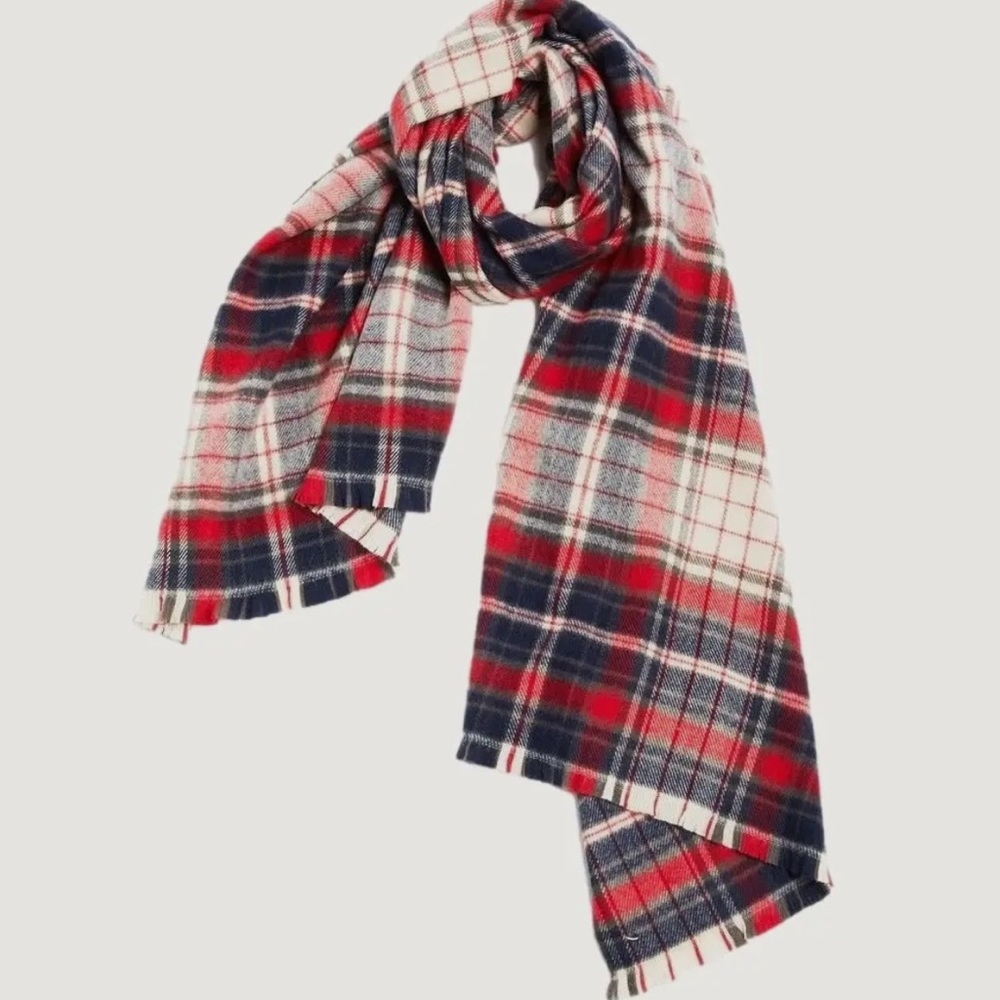 🍀New oversized plaid scarf